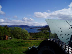 Looking into Trondheimsleia from Hemnskjel