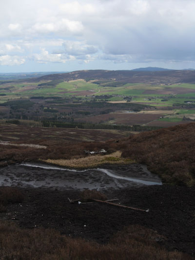 Crash site of Hudson AM883 on Clova Hill