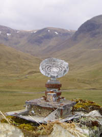 Wreckage in Glen Isla