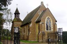 Church at Green Lane Cemetery