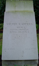 Grave of Valter Kauders born 18.04.1918