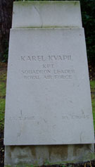 Grave of Karel Kvapil born 28.03.1918